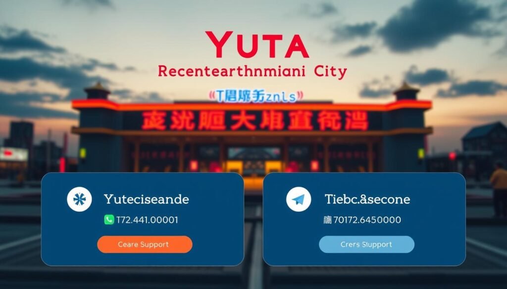 生成圖片：優塔娛樂城LINE和Telegram客服