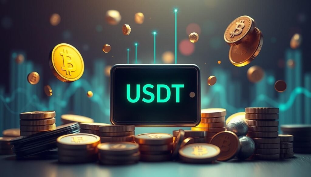 生成USDT存款的圖片