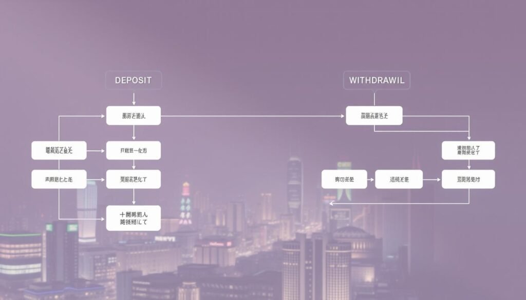 生成圖片：優塔娛樂城出入金流程圖