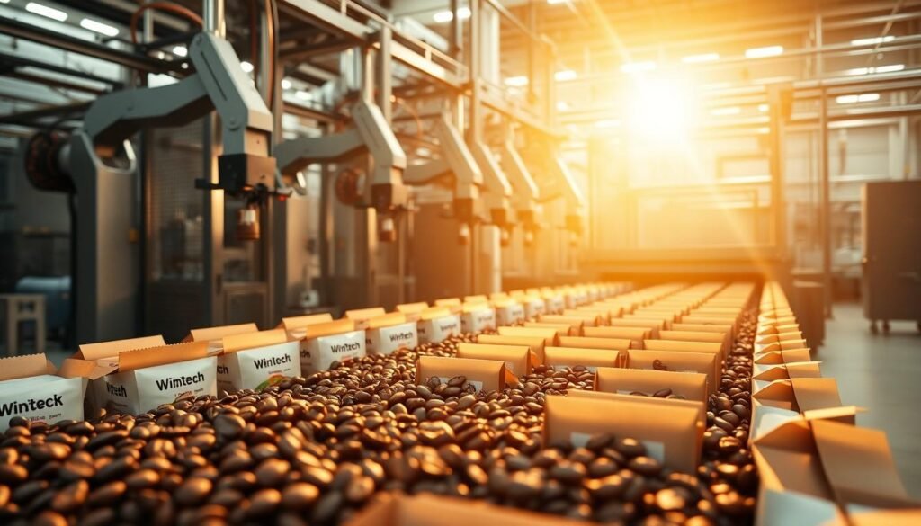Coffee Beans Packaging Process