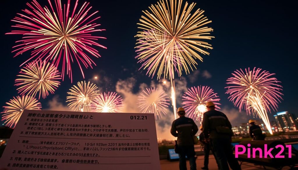煙火安全注意事項